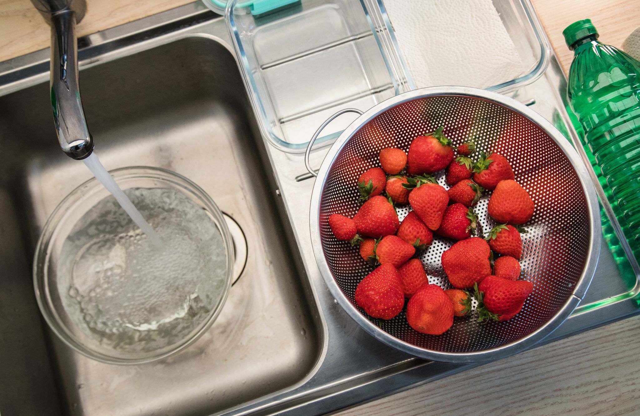 Erdbeeren mit Essig länger haltbar machen