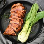 Würzig-karamellig: Mit Hoisin-Sauce glasiertes Schweinefilet